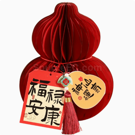 春节宝葫芦桌面摆件