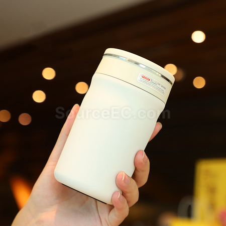 礼品订购316旋转开盖咖啡杯广告