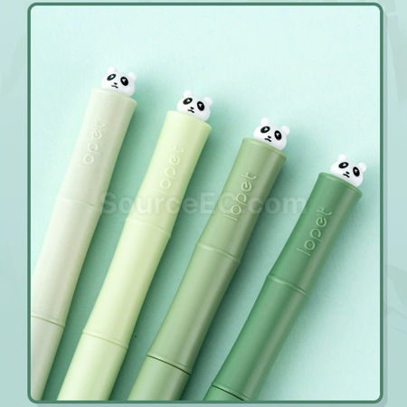 礼品订购竹子动物广告笔广告