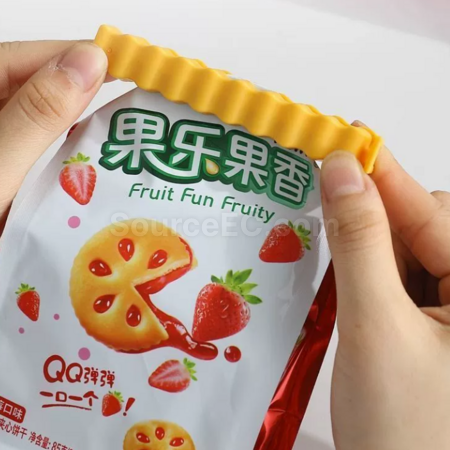 礼品订购薯条造型封口夹广告