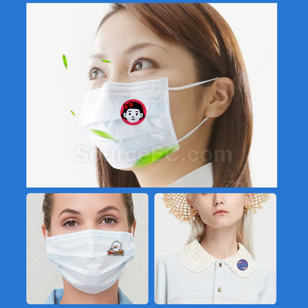 礼品订购口罩贴清凉贴广告