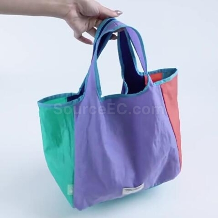 礼品订购折叠购物袋广告
