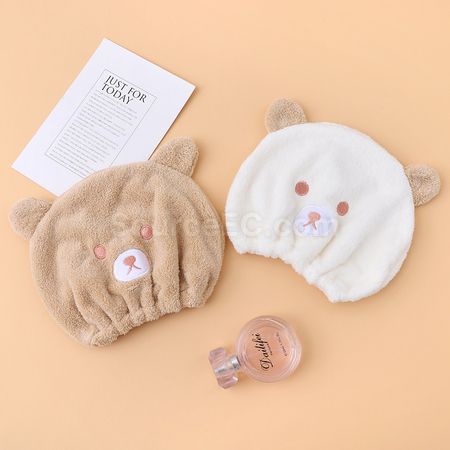 礼品订购儿童干发帽广告