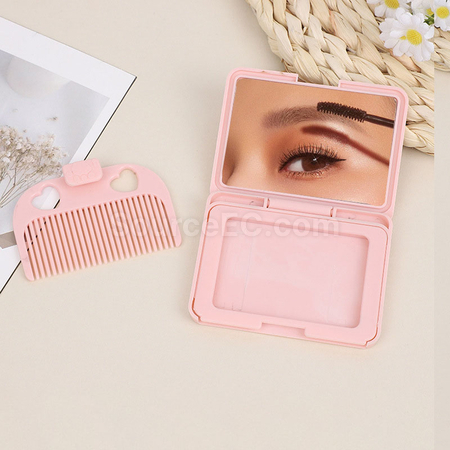 礼品订购折叠镜梳广告