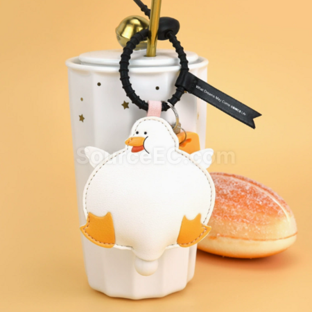 礼品订购PU动物解压钥匙扣挂件广告