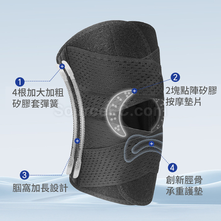 礼品订购半月板专用运动护膝广告