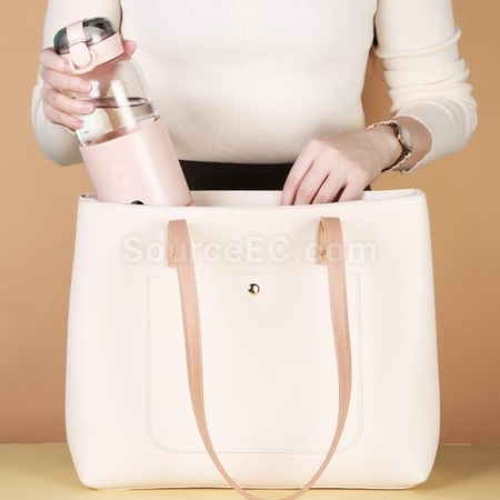 礼品订购无线加热便携恒温烧水杯广告
