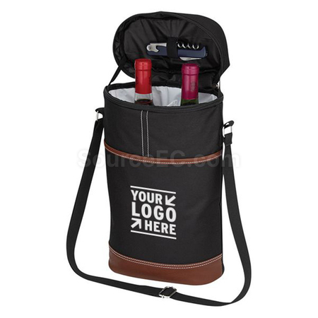 礼品订购手提红酒保温袋广告