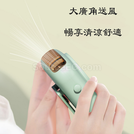 礼品订购挂脖便携风扇广告