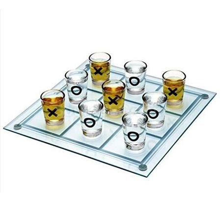 礼品订购井字棋游戏酒杯套装广告