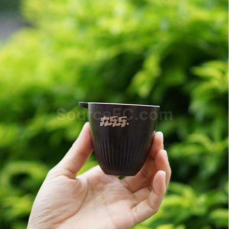 礼品订购咖啡渣露营杯广告