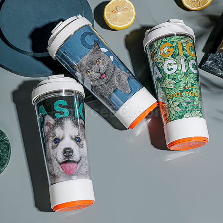 礼品订购广告纸不倒杯广告