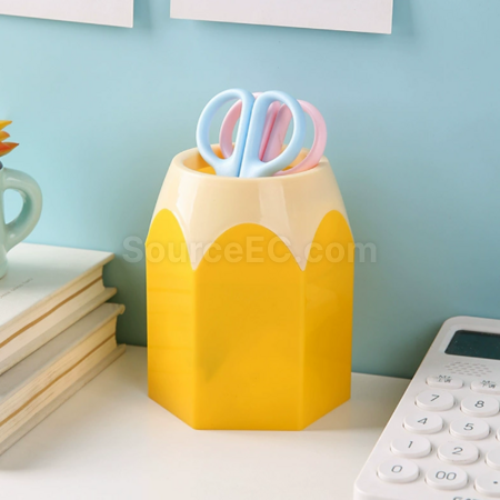 礼品订购实用设计大容量笔筒收纳筒广告