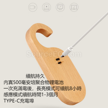 礼品订购留言人体感应灯广告