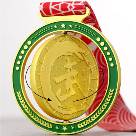 礼品订购武术金属奖牌广告