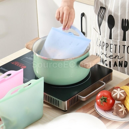 礼品订购食品级硅胶保鲜袋广告