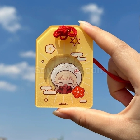 礼品订购磁吸亚克力御守广告