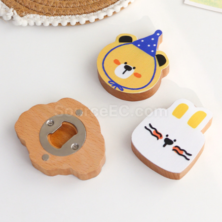 礼品订购磁吸冰箱贴开瓶器广告