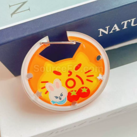 礼品订购亚克力登山扣广告