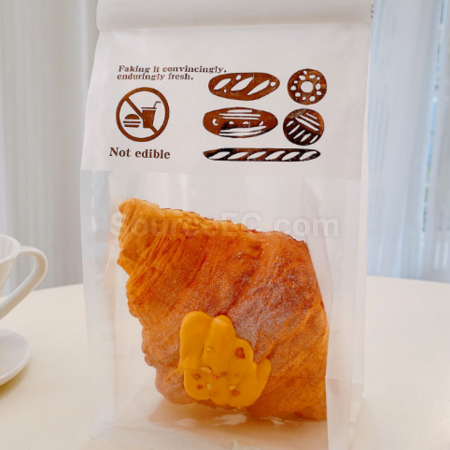 礼品订购面包捏捏乐减压玩具广告