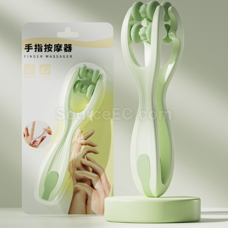礼品订购双滚轮按摩器广告