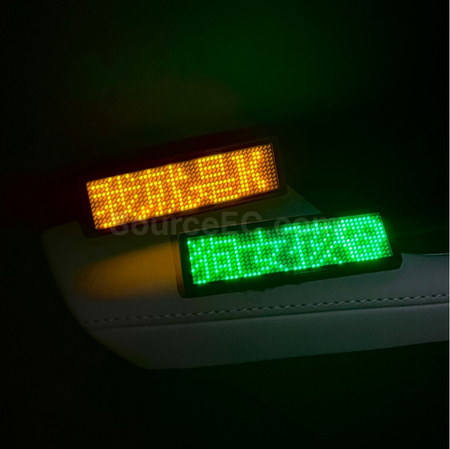 礼品订购LED发光灯牌挂件广告