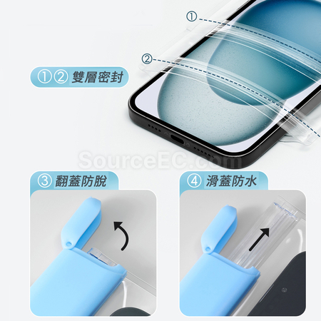 礼品订购可触屏手机防水袋广告