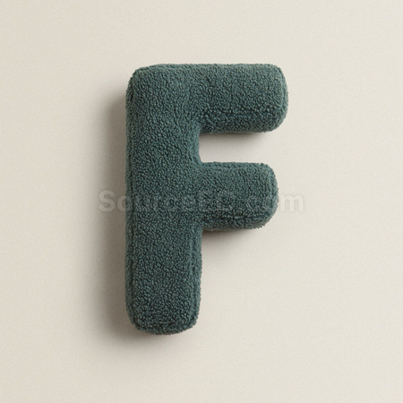 礼品订购字母造型抱枕广告