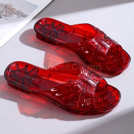 礼品订购水晶果冻鞋广告