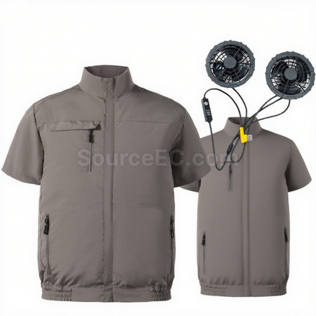 礼品订购降温空调服广告