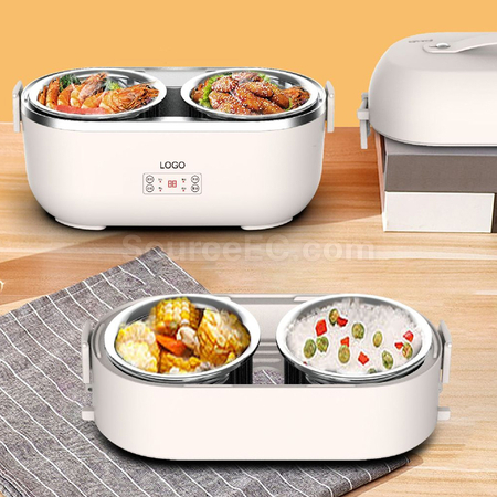 礼品订购加热饭盒220V广告