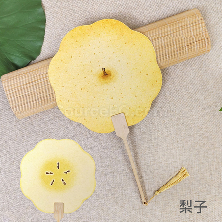 礼品订购夏季爆款热卖水果扇广告