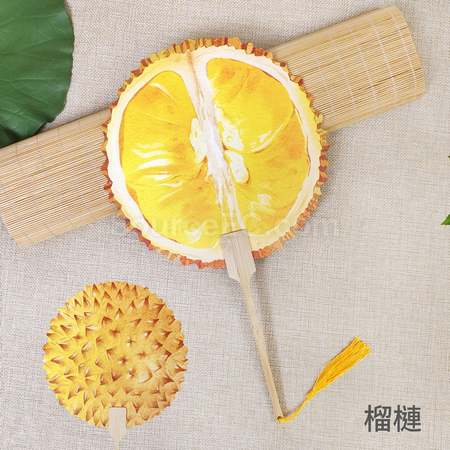 礼品订购夏季爆款热卖水果扇广告