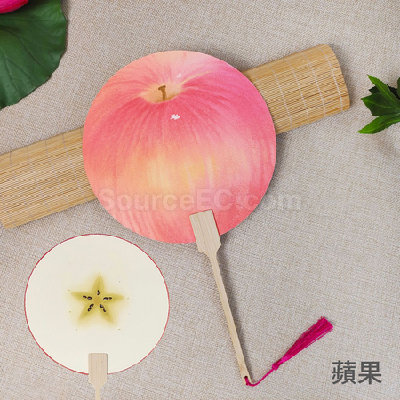 礼品订购夏季爆款热卖水果扇广告