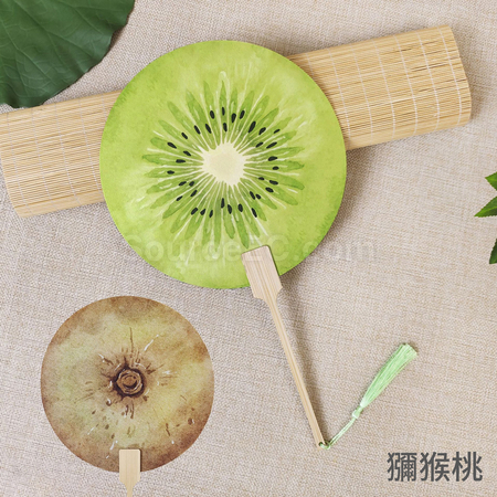 礼品订购夏季爆款热卖水果扇广告