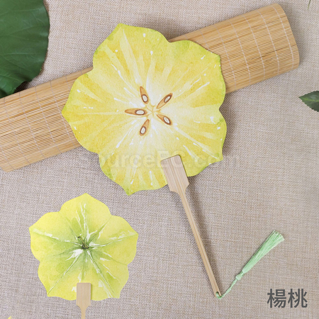 礼品订购夏季爆款热卖水果扇广告