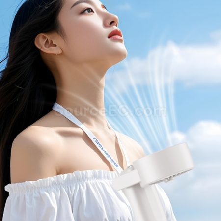 礼品订购便携照明制冷风扇广告