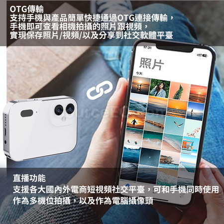 礼品订购6400万像素高清CCD数码音乐照相机广告
