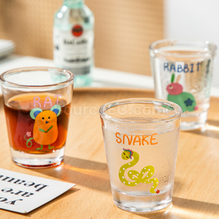 礼品订购十二生肖烧酒杯（可做礼盒）广告
