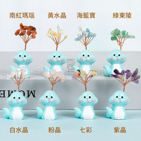礼品订购十二生肖底座水晶树广告
