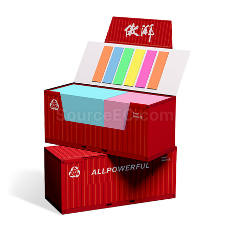 礼品订购集装箱大容量便利贴广告