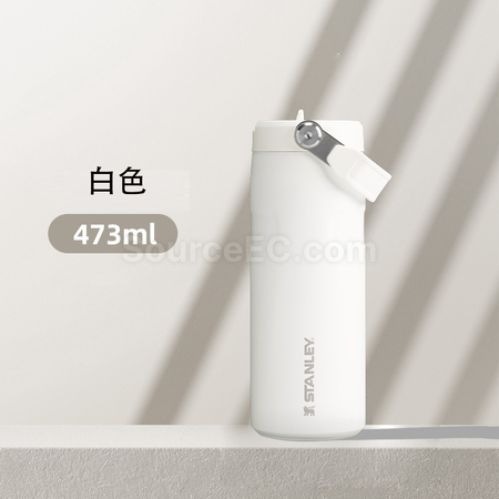 礼品订购手提304不锈钢运动保温水壶广告