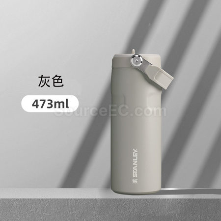 礼品订购手提304不锈钢运动保温水壶广告