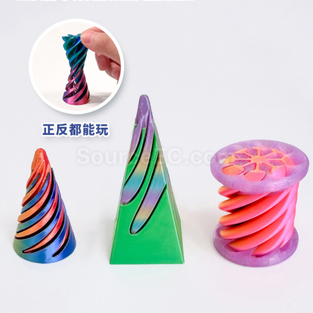 礼品订购3D打印解压减压玩具广告