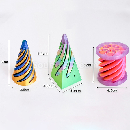 礼品订购3D打印解压减压玩具广告