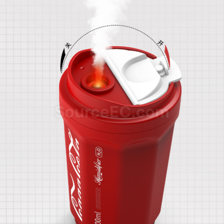 可乐造型无线夜灯加湿器
