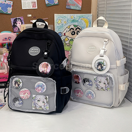 礼品订购大容量双肩包广告