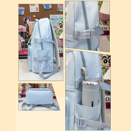 礼品订购大容量双肩包广告