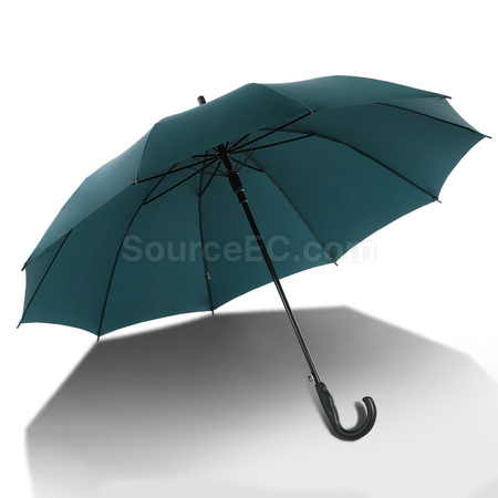 礼品订购弯手柄天堂雨伞直伞广告