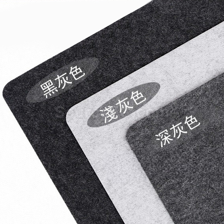礼品订购滴塑防滑毛毡桌垫广告